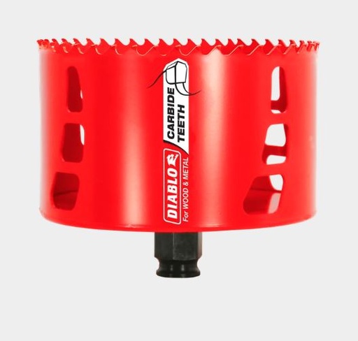 [DHS4250CT] DHS4250CT DIABLO  4-1/4" Carbide Teeth Hole Saw for Wood and Metal