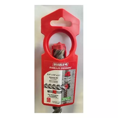 [DMAMX1140] DMAMX1140   DIABLO  SDS-Max FCH 4C 3/4''X16''X 21'' BIT