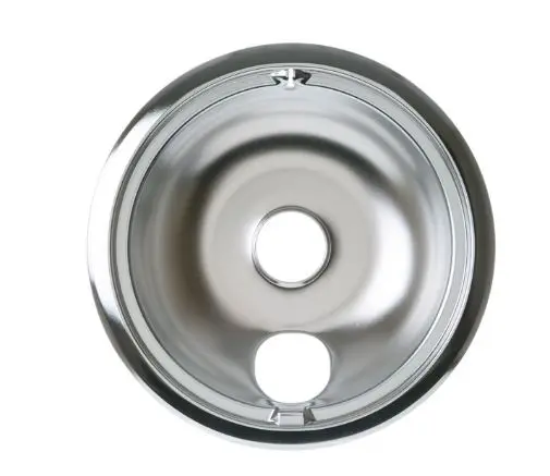 [WB32X5076] WB32X5076    G/E 8 Inch Electric Range Burner Bowl, Chrome PLATE