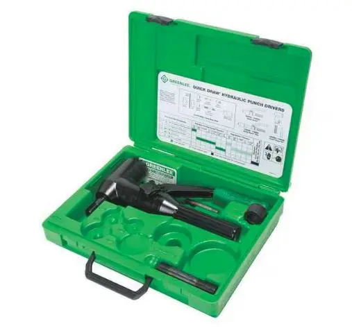 [7904SB] 7904SB   DRIVER SET RIGHT ANGLE  Greenlee  Hyd Punch Driver Kit