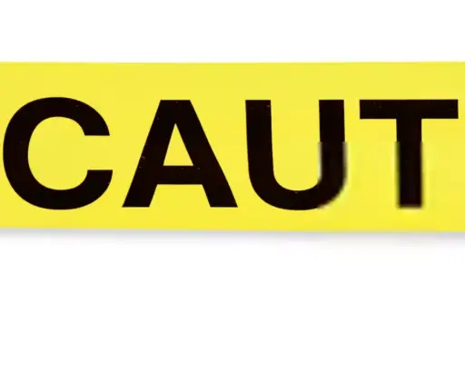 [69004] 69004  Classic High-Vis Barricade Caution Tape gives a clear warning. High-Vis CAUTION CAUTION CAUTION Legend Barricade tape made of long lasting, non-adhesive, reusable 3 mil Polyethylene Exceptional quality, durability and performance Used above ground to mark off hazards Continuous repeat of warning Caution Barricade tape meets OSHA 1910.144 for physical hazardsDanger Tape YELLOW 3" x 1000FT