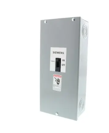 [E1SFXD63B225] E1SFXD63B225  TYPE1.225A.3P.65K Siemens  3-Pole 600 VAC 225 Amp NEMA 1 Thermal Magnetic Enclosed Circuit Breaker BOX