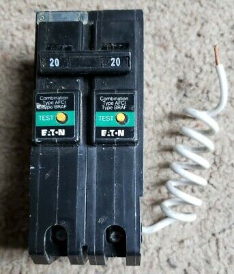 [BRL220CAF] BRL220CAF    Eaton Plug-in Mount Type BR Combination Arc Fault Circuit Breaker
