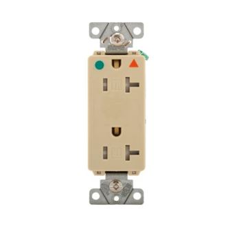 [TRIG8362V] TRIG8362V   Eaton extra heavy-duty hospital grade decorator duplex receptacle 20a.125v.ivory