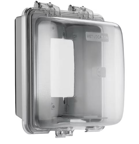 [TWCW2PC WIUX-2CL WCIU2SD]  TWCW2PC WIUX-2CL WCIU2SD Extra - Duty Cover Box Wthr 2 Gang Clear