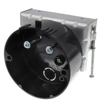 [FB417S] FB417S  FAN & FIXTURE W/STEEL MOUN/BRA Nail On Fan & Fixture Box w/ Steel Mounting Bracket