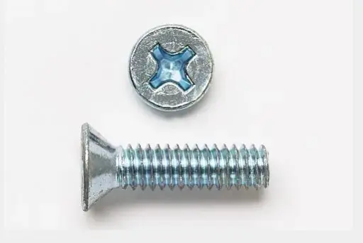 [FH06-32 1004030 FPM6322] FH06-32   1004030 FPM6322   FLAT PH M/S  PLTD  6/32''  X 2''SCREWS