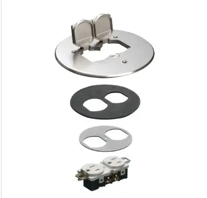 [FLB6230NL] FLB6230NL  FLOOR COVER KIT 6"  NICKEL ARLINGTON