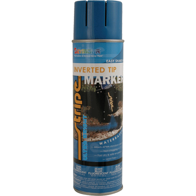 [20-669] 20-669  FLOR BLUE MARKING PAINT 20 OZ. FLOURESCENT