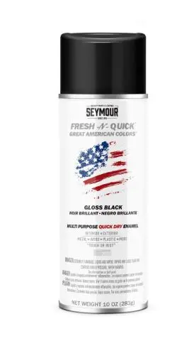 [SEY11-3] SEY11-3   Seymour Fresh-N-Quick Multi-Purpose Spray Paint, Gloss Black 
