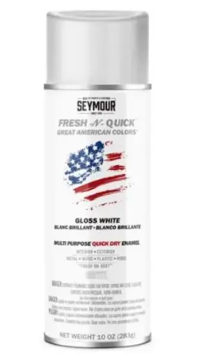 [SEY11-2] SEY11-2   Fresh N Quick, Gloss White, 10 oz. fill PAINT