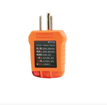 [RT110] RT110  KLEIN RECEPTACLE TESTER