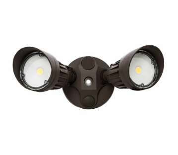[SL-20W50KBZD] SL-20W50KBZD   LED  SECURITY  2HEAD  20W.50K.BRZ