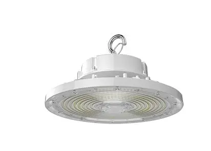 [HBR-24CLS-CR-WH  H17XL] HBR-24CLS-CR-WH  H17XL  LED UFO HIGH BAY 160W/200W/240W. 30K/40K/50K  120-277V RAB   [ WHITE ]