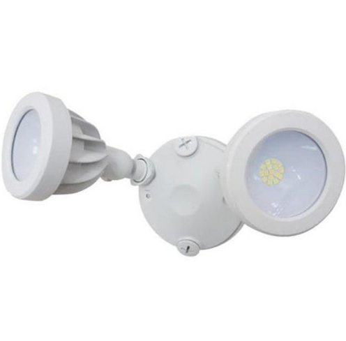 [72580A] 72580A    LEDsecurity Lighting Flood Light 2 Head.white.