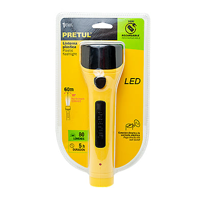 [24082] 24082  7-LED RECHARGEABLE FLASHLIGHTS, 25 LUMENS