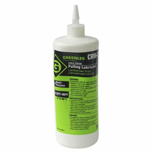 [CRM-Q] CRM-Q  PULLING LUBRICANT CLEAR CREAM 1QT GREENLE