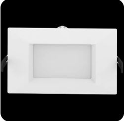 [WFRL6S139FA120WS] WFRL6S139FA120WS  Led  6" Edge-Lit Wafer CCT Field Adjustable Round Back 13W RAB