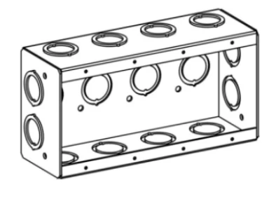 [MSB-4] MSB-4  MASONRY BOX 4G 2-1/2" D.