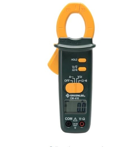 [CM-410] CM-410  Greenlee CM-410 400A AC Clamp-on Meter