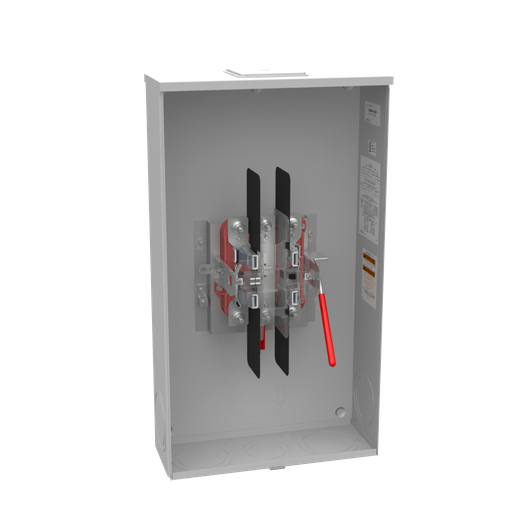 [U5864-X-HSP] U5864-X-HSP  MTR.CAN.320A.2P.ST.   OHUG METER CAN COMBO.