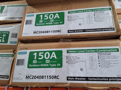 [MC2040B1150RC] MC2040B1150RC.  MTR.CMB.150A.20-40CR.W1/MAIN