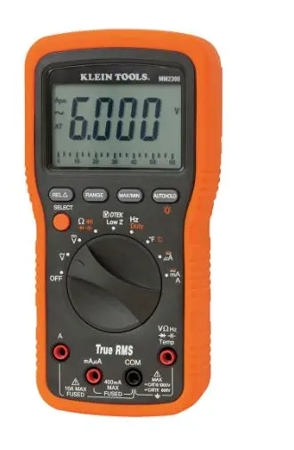 [MM2300] MM2300  MULTIMETER   Electrician's/HVAC TRMS Multimeter  KLEIN