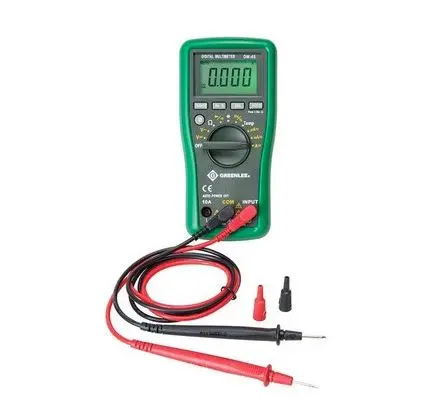 [DM-45] DM-45   MULTIMETER 600V 6 FUNCTIONS 4,000-Count Digital Multimeter, 600V, 10A (DM-45)