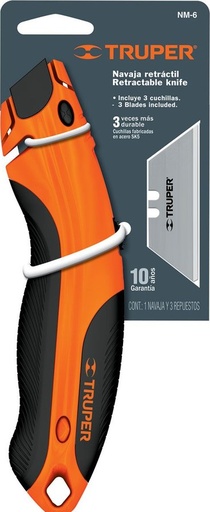 [16950] 16950   6" Multipurpose Snap Off Knife   NAVAJA RETRACTIL 