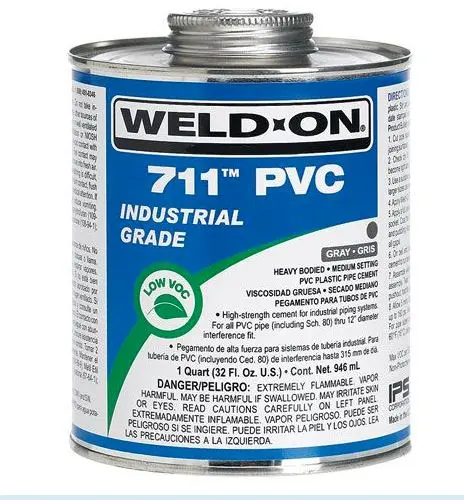[451075] 451075  NEW WELD ON PVC CEMENT 1/4 PT