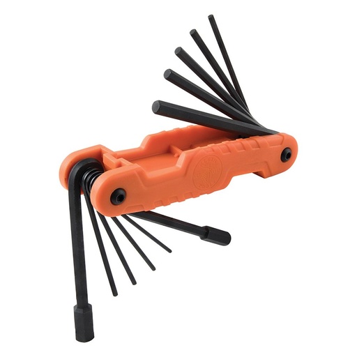 [70550] 70550  Pro Folding Hex Key Set, 11-Key, SAE Sizes 70550