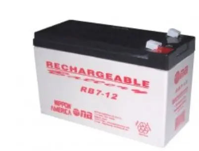 [RB7-12] RB7-12  RECHARGEABLE   BATTERY  12 V  7.0