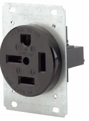 [8450N] 8450N   RECPTACLE .50A. 250V