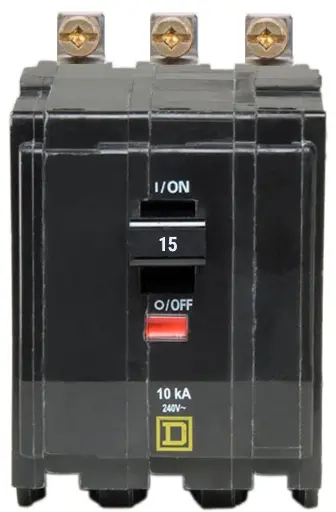 [QOB315] BREAKER 3P 15A BOLTON SQUARE D