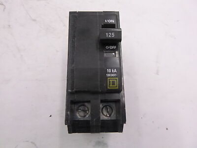 [QOB2125] BREAKER 2P 125A BOLT ON SQUARE D