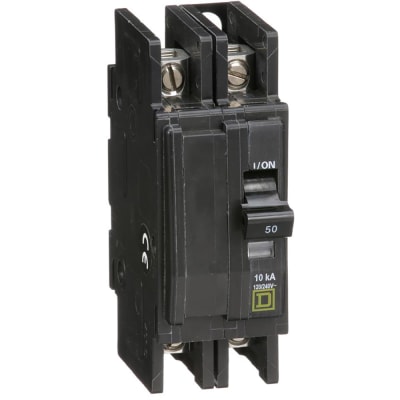 [QOU250] BREAKER 50A 2P FEED THRU SQUARE D