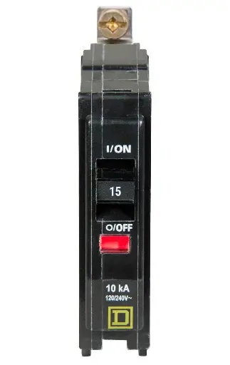 [QOB115] QOB115 BREAKER SP 15A BOLT ON SQUARE D