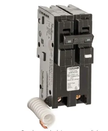 [HOM220CAFI] HOM220CAFI  BREAKER  SQUARE D  DP.20A. COMB. ARC .FLT  20A 240V 2P Nueva Combinación Arco Falla