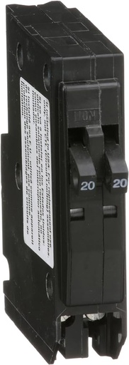 [QO2020] QO2020 BREAKER TWIN 20/20A SQUARE D