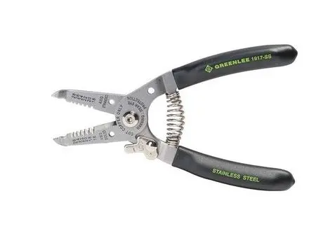 [1917-SS] 1917-SS   WIRE STRIPPER PRO 10-18AWG GREENLEE