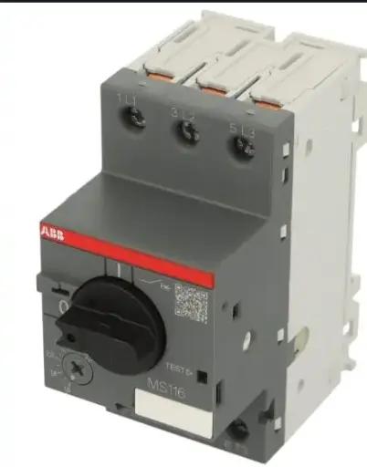 [A26S1-80T] A26S1-80T  STARTER NEMA -1 240VAC 3P 600VA ABB  Manual Motor Starter, 1.6-2.5A