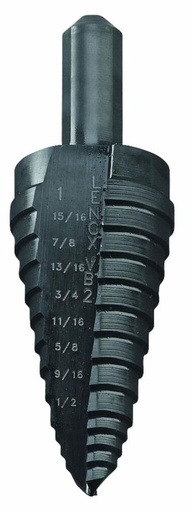 [30882VB2] STEP DRILL BITS 1/2"-1" 30882VB2
