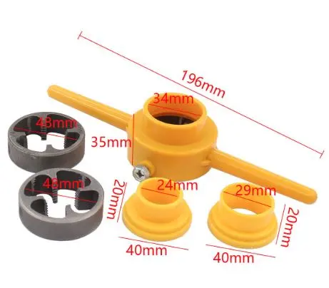 [90522] TERRAJA TUBERIA DE PVC 1/2,3/4,1'' 90522