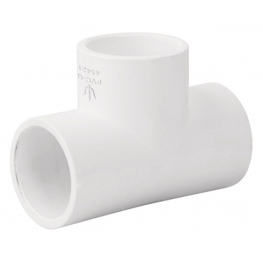 [45421 520015] 45421 520015  PVC TEE  3/4''  