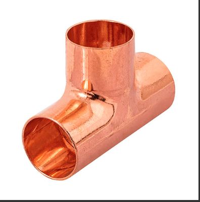 [49736] 49736  3/4", copper tee  AGUA