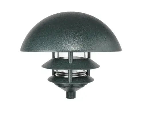 [LLD3VG] LLD3VG   RAB 75W Max Three Tier Dome Top Landscape Light - Verde Green - 120V