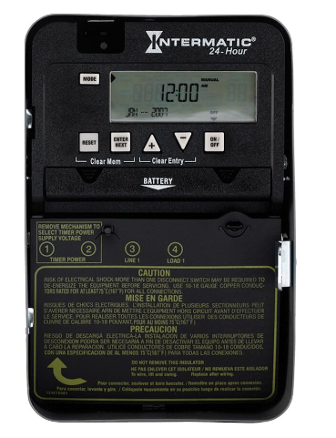 [ET1105C] ET1105C TIME ELEC SPST  120-277V  30A INTERMATIC