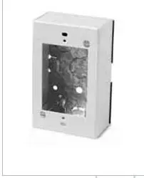 [B3447-2] B3447-2  TWO-GANG SWITCH AND RECEPTACLE  BOX
