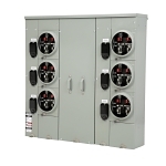 [WP4611RJ] WP4611RJ UNI-PAK Siemens Low Voltage's Multi-Family Metering Line of PAK Metering: Standard 125A as part of the PAK Metering: Standard 125A Group. 9.000 x 39.190 x 39.630 Type UNI-PAK for garden-style applications. Meets stds: UL-50,67,414. Rated 120/240V (400A). Insulated. RINGLESS enclosure with wall mounting. Special features: no bypass