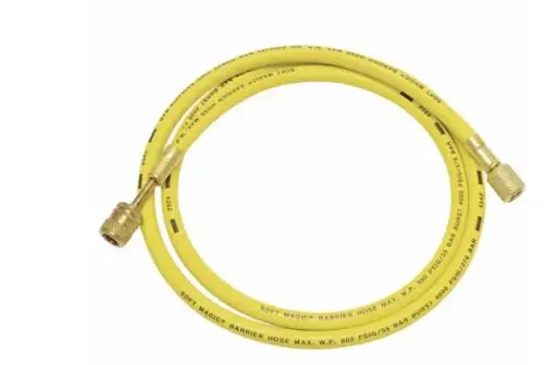 [H2SSM] H2SSM 24 IN. (60cm) SOFT MAGIC® HOSE, YELLOW, S.STR. X S.STR. UNIWELD